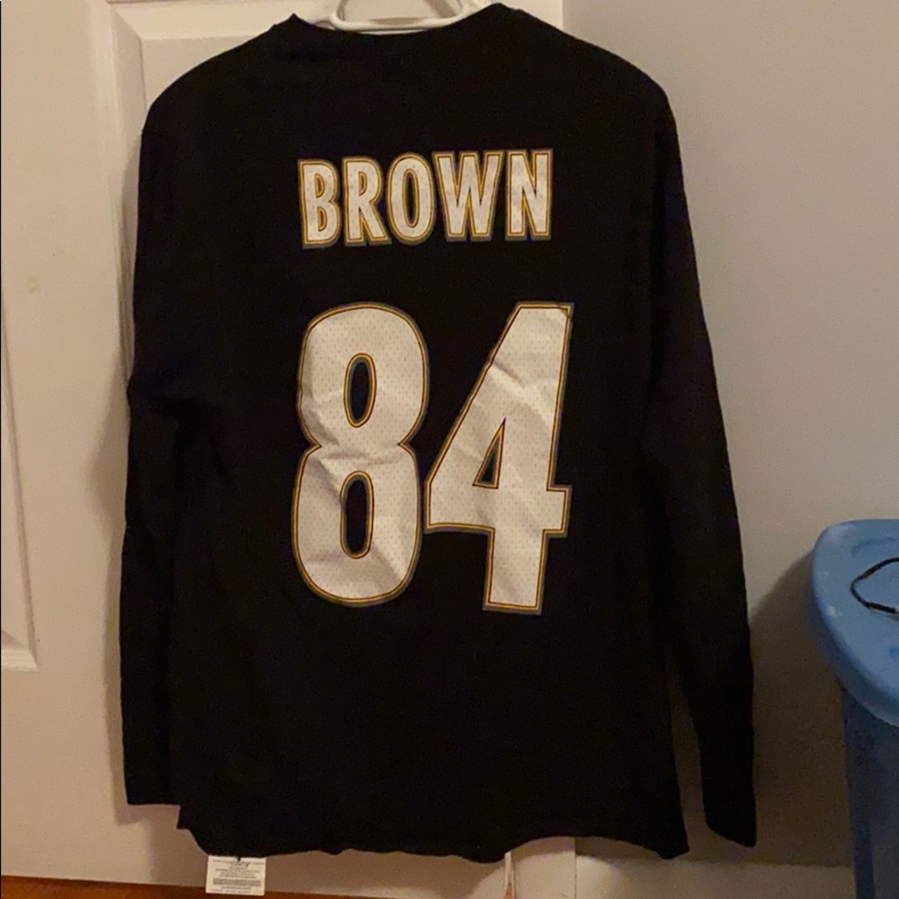 Antonio Brown Pittsburgh Steelers long sleeve T M